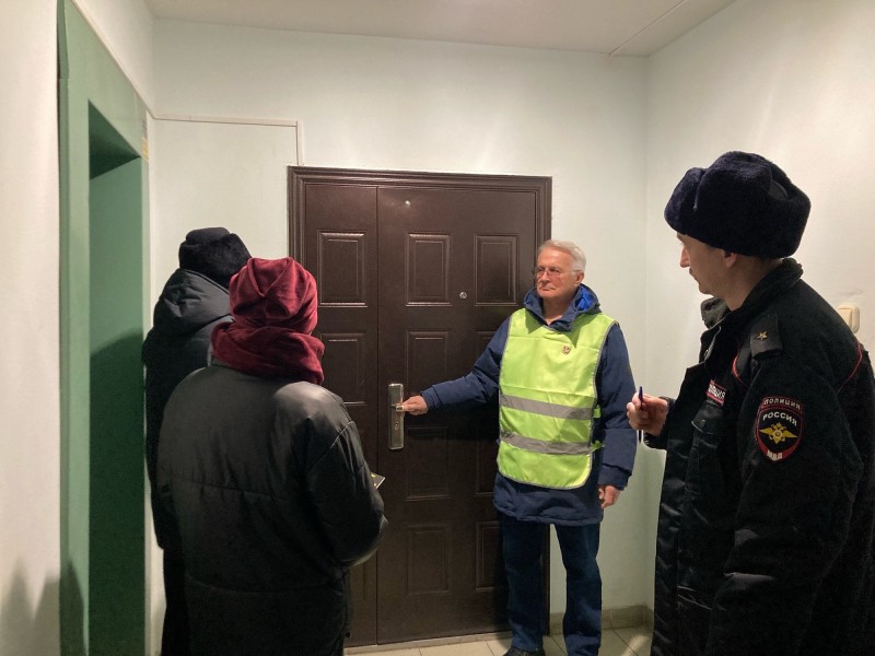 Полицейские Сыктывкара провели масштабную акцию "Жилой сектор"