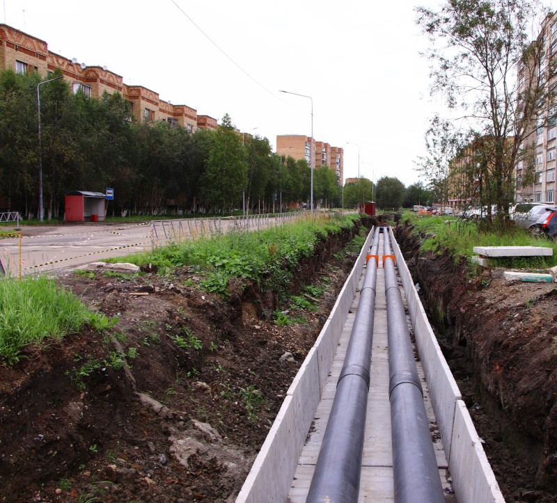 "Т Плюс" обновит четыре участка тепловых сетей в Инте

 