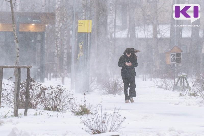 A cyclone will bring snow and blizzards to Komi