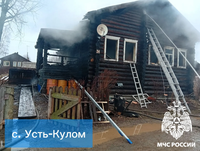 Семья из Усть-Кулома нуждается в помощи после пожара
