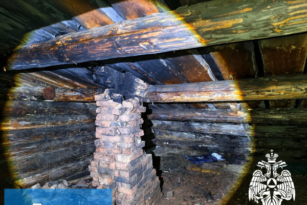 В Усть-Цильме из-за пожара в жилом доме эвакуировали пять человек