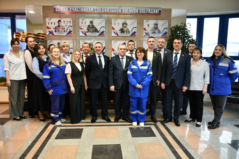 В АО "Транснефть – Север" состоялась встреча коллектива с Героем России