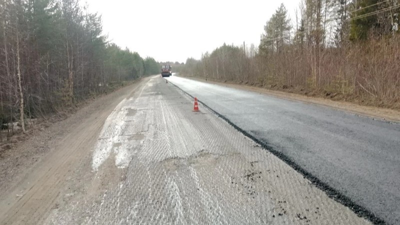 Дорога Вогваздино – Яренск в Усть-Вымском районе станет безопаснее


