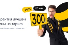 Оптимальный тариф за лучшую стоимость: Билайн запустил акцию для жителей Сыктывкара с гарантией лучшей цены