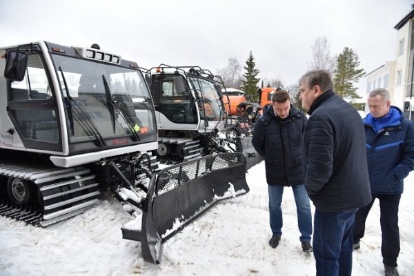 На  Республиканском лыжном комплексе имени Р.Сметаниной масштабно обновили автопарк