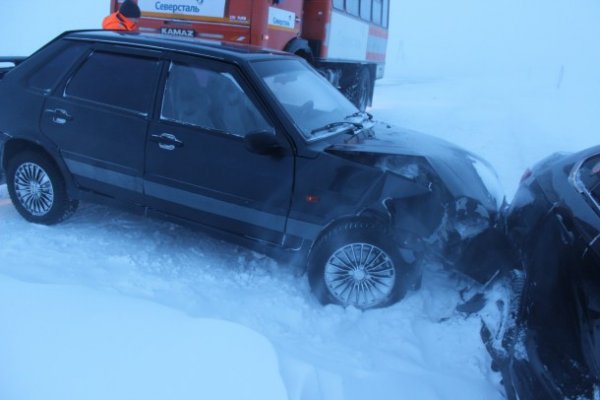 В Воркуте на Кольцевой пострадали четыре человека