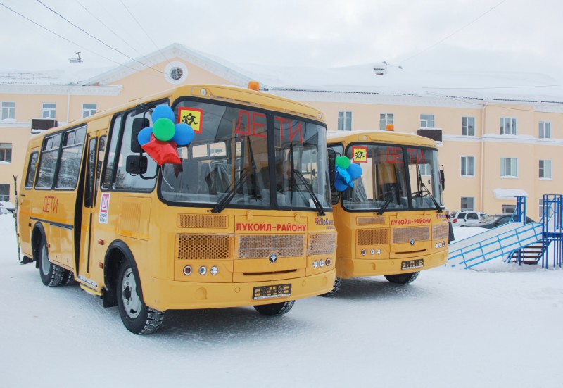 Печоре подарили два автобуса