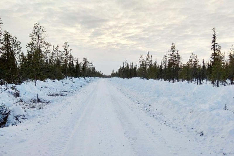 В Ижемском районе из-за оттепели закрыли зимник