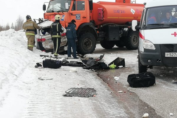 В крупном ДТП под Усинском погибла семья /подробности/