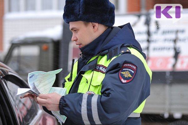 Полицейские Сыктывкара поймали водителя 