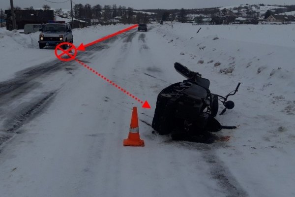 В Ижемском районе опрокинулся мотобуксировщик