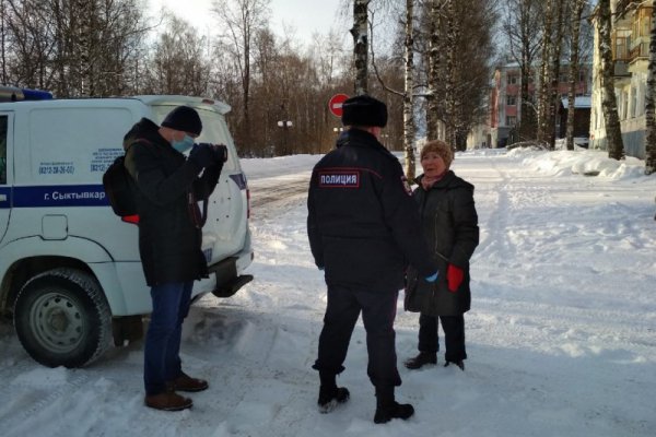 Полицейские Коми проверяют соблюдение гражданами режима самоизоляции