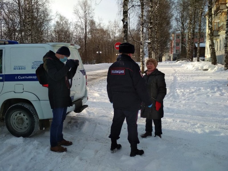 Полицейские Коми проверяют соблюдение гражданами режима самоизоляции