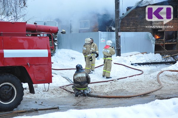 Четыре пожара произошло за сутки в Коми