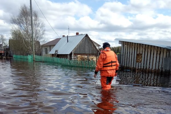 МЧС предупреждает о максимальном уровне половодья в нескольких населенных пунктах на Печоре