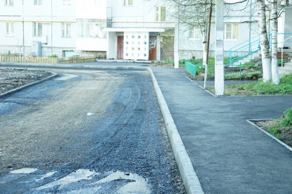 В сыктывкарской Орбите ремонтируют дворы