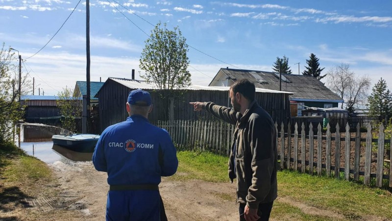 Тенденция по снижению уровня воды в Коми сохраняется