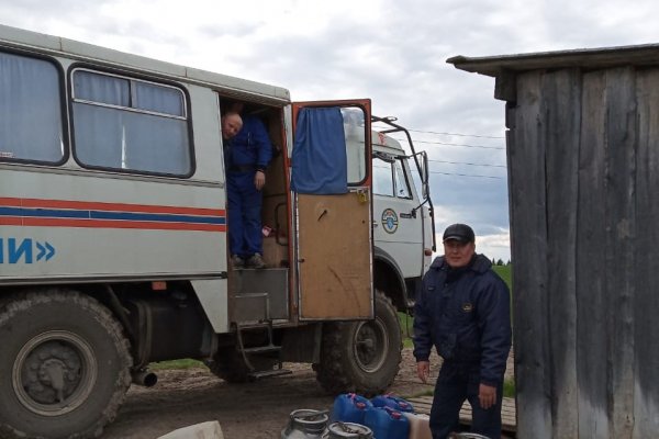 За сутки в Коми вода отступила от сотни домов

