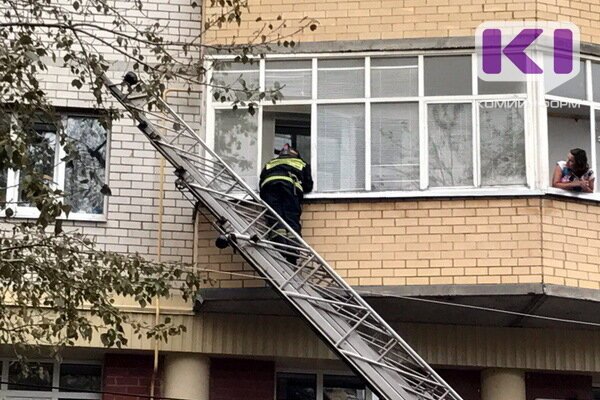 В Эжве на пожаре в девятиэтажке спасли 12 человек