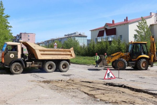 В Вуктыле приступили к ремонту дорог