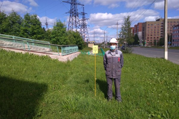 Т Плюс устанавливает предупреждающие знаки в охранных зонах тепловых сетей