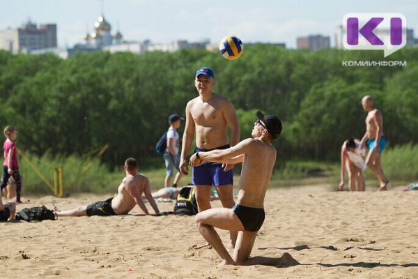 В Сыктывкаре открыли городской пляж в местечке Кируль