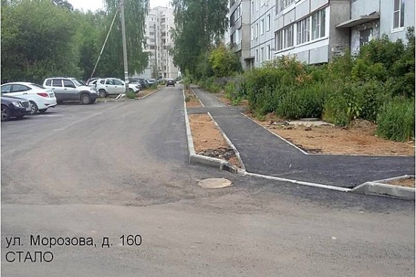 В Сыктывкаре благоустраивают шесть городских территорий