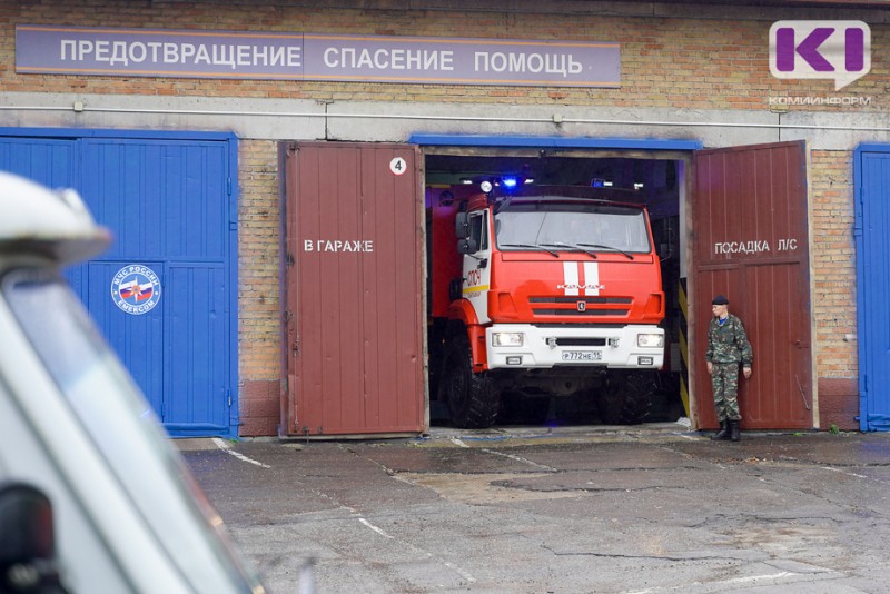 На пожаре в Ухте спасли пенсионера