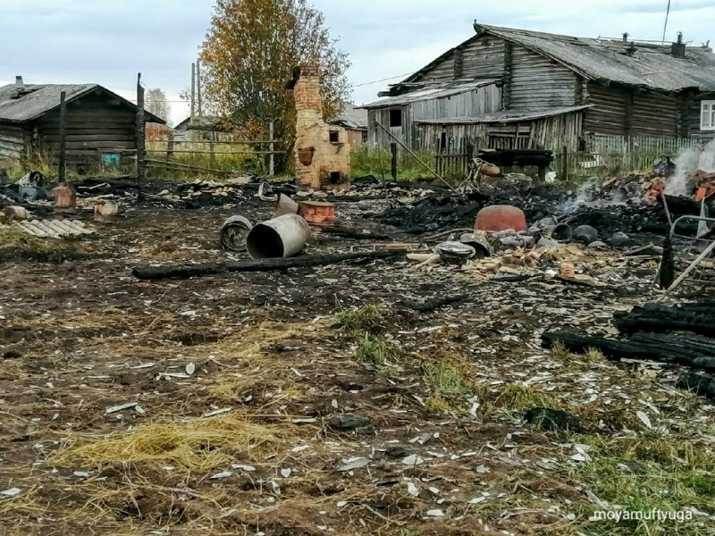 Семья из Удорского района осталась без жилья, объявлен сбор средств и одежды