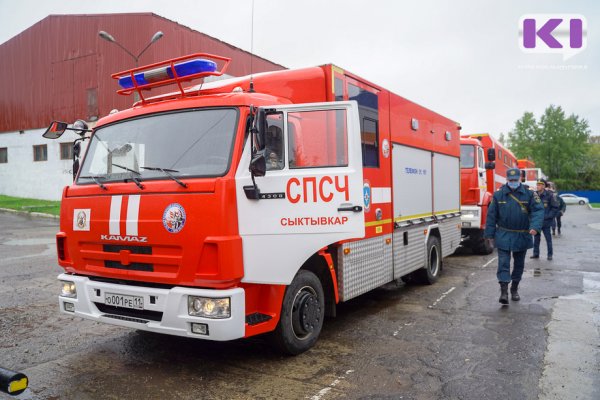 В Сыктывкаре на пожаре погиб мужчина