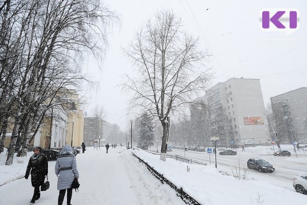 В выходные в Коми везде пройдет снег