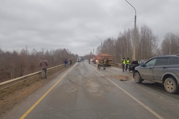 Виновник тройного ДТП у Краснозатонского моста в Сыктывкаре 23 раза привлекался к административной ответственности