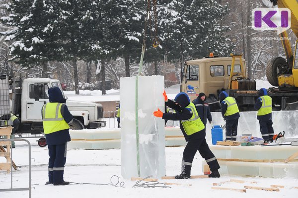 Площадь в Эжве в новогодние праздники превратится в 