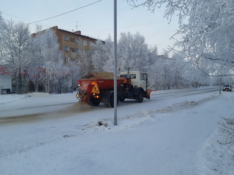 Печора готова к зимним метелям 