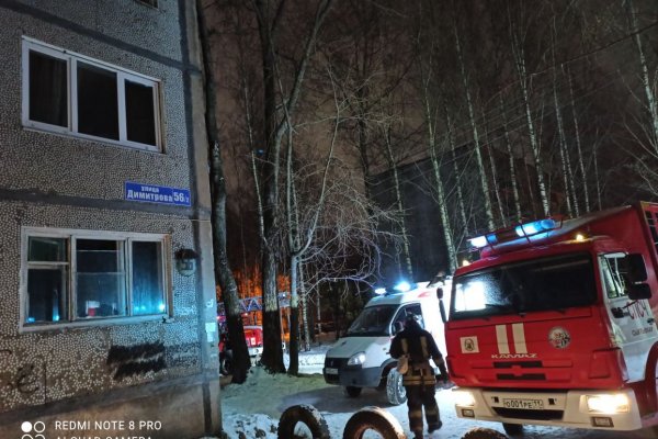 В Сыктывкаре на пожаре спасли пятерых детей и двух взрослых