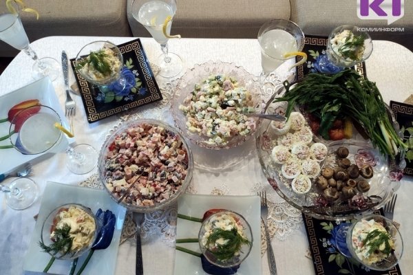 Новогодний стол обойдется жителям Коми в 7,4 тыс. рублей