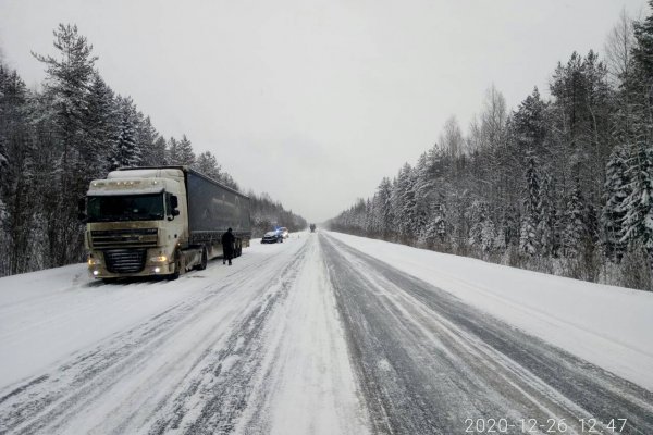 Двое детей пострадали в ДТП под Сыктывкаром