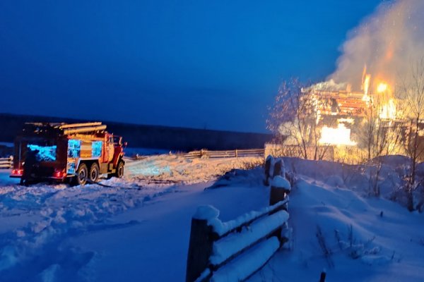 В княжпогостской деревне Удор на пожаре погибла 85-летняя женщина