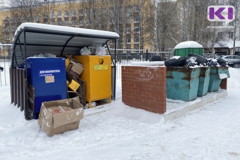 Сыктывкар обязали взять в собственность 160 площадок для сбора ТКО