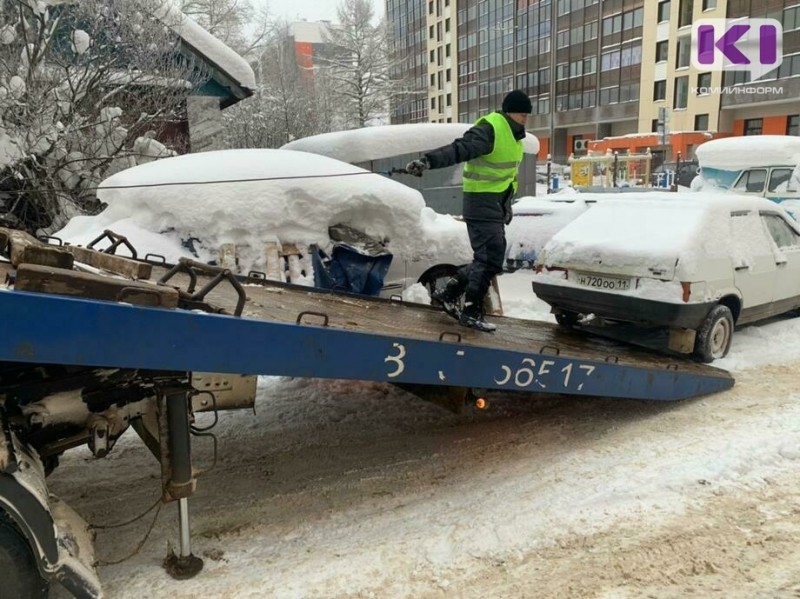 В Сыктывкаре с начала года 22 автомобиля помещены на штрафстоянку