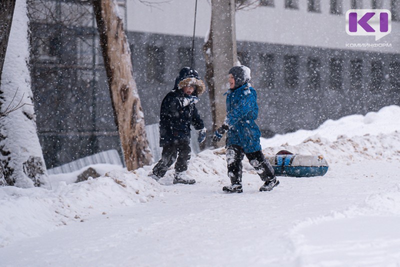 Прогноз погоды в Коми на 4 марта: на юге -4...-9, на севере -10...-15°С