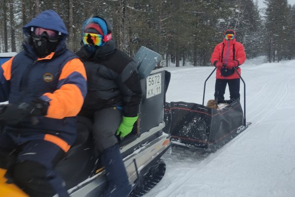 Обморозившему пальцы туристу в Коми потребовалась помощь спасателей 