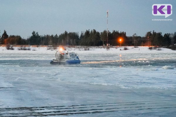 На ледовой переправе в Сыктывкаре уменьшена грузоподъемность