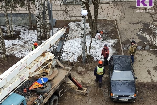 В Сыктывкаре устраняют последствия штормового ветра