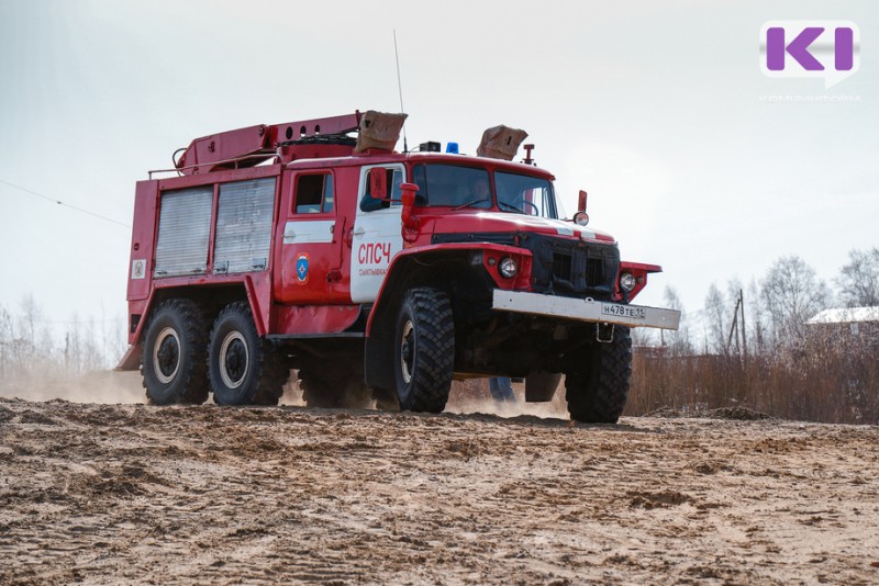 В Сыктывкаре произошел пожар в жилом доме