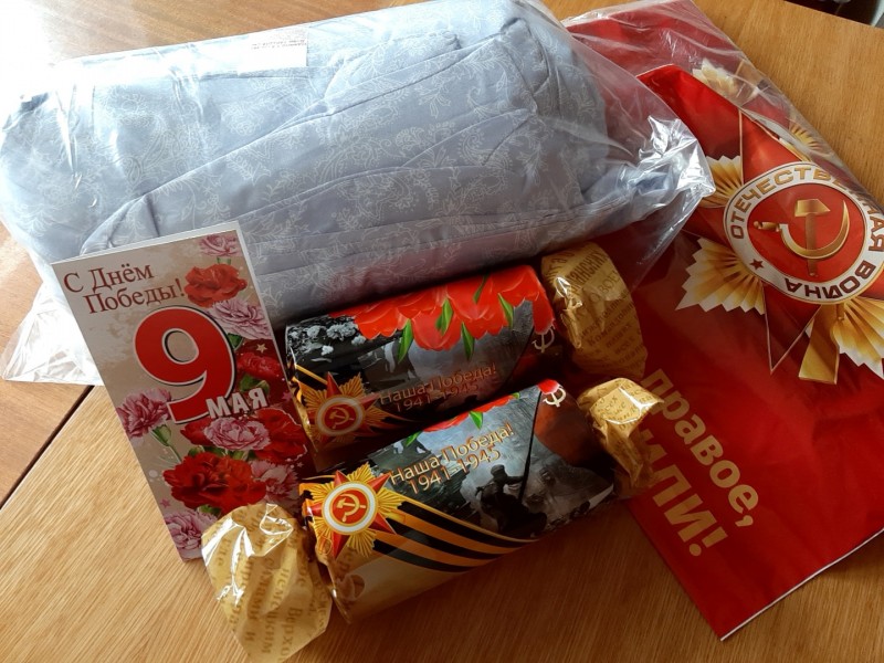 Сыктывкарский ЛДК поздравил ветеранов предприятия с наступающим Днем Победы

