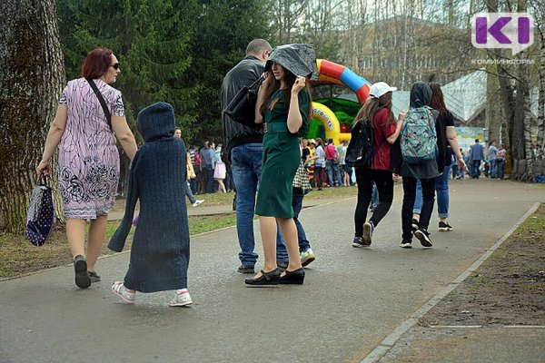 Погода в Коми на 9 мая: на севере дождь со снегом, в Сыктывкаре +23°С