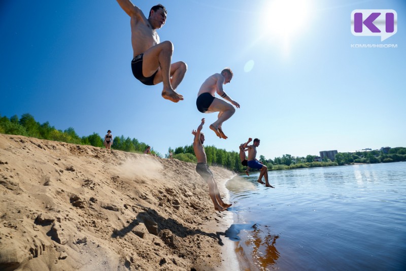 Сыктывкарцы открыли купальный сезон