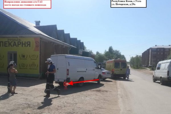 В Ухте пенсионерка попала под колеса авто во дворе дома