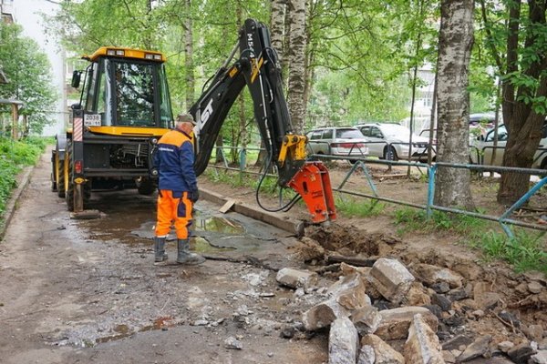 В Сыктывкаре стартовала кампания по ремонту дворов